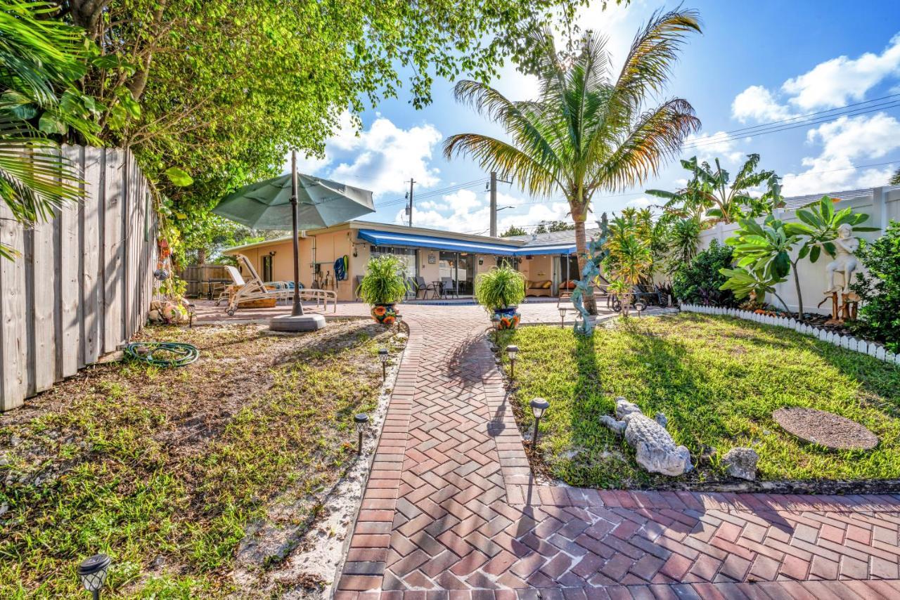 4 Bd Near Beach Spacious Solar Heated Pool Waterfront Home Pompano Beach Εξωτερικό φωτογραφία