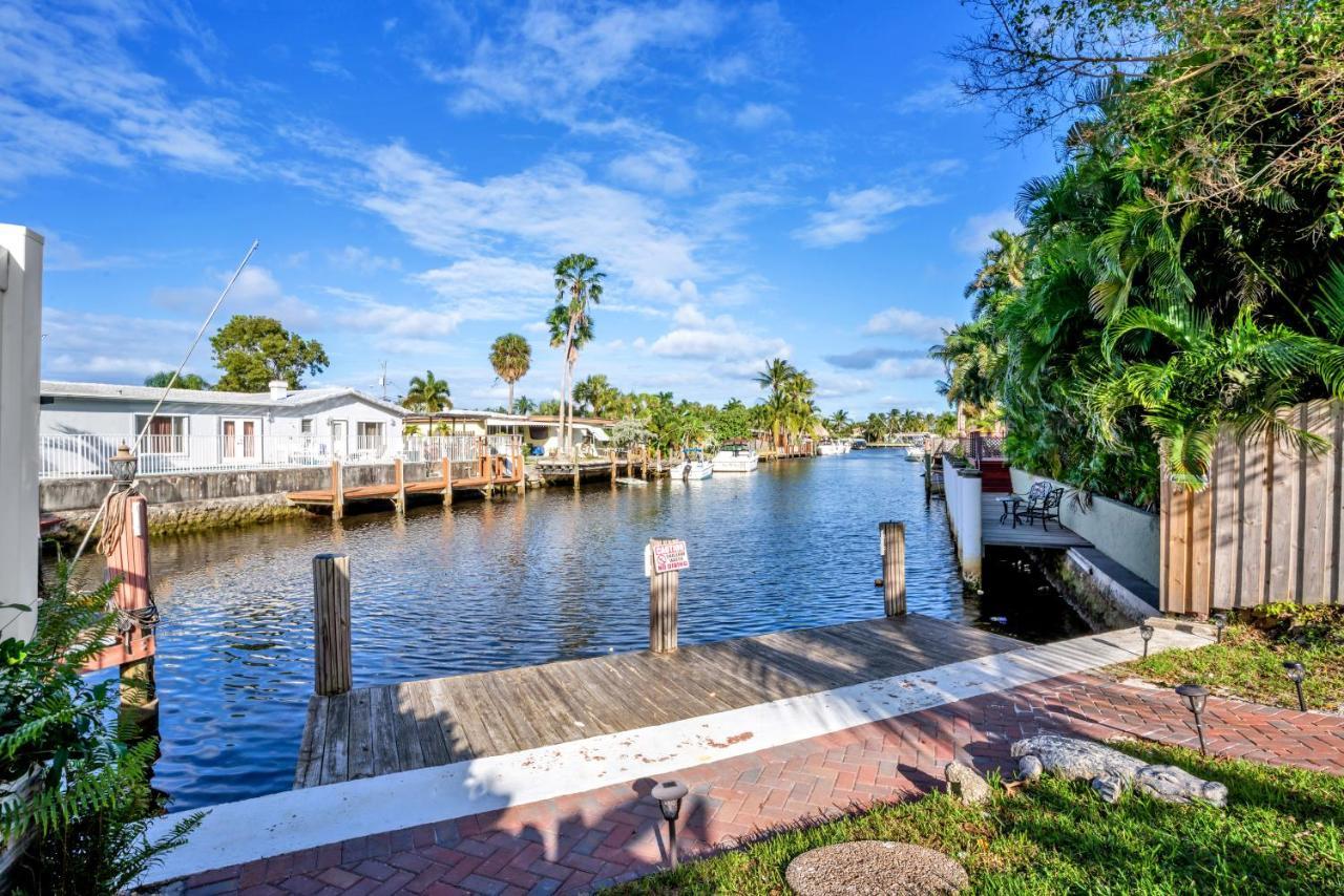 4 Bd Near Beach Spacious Solar Heated Pool Waterfront Home Pompano Beach Εξωτερικό φωτογραφία