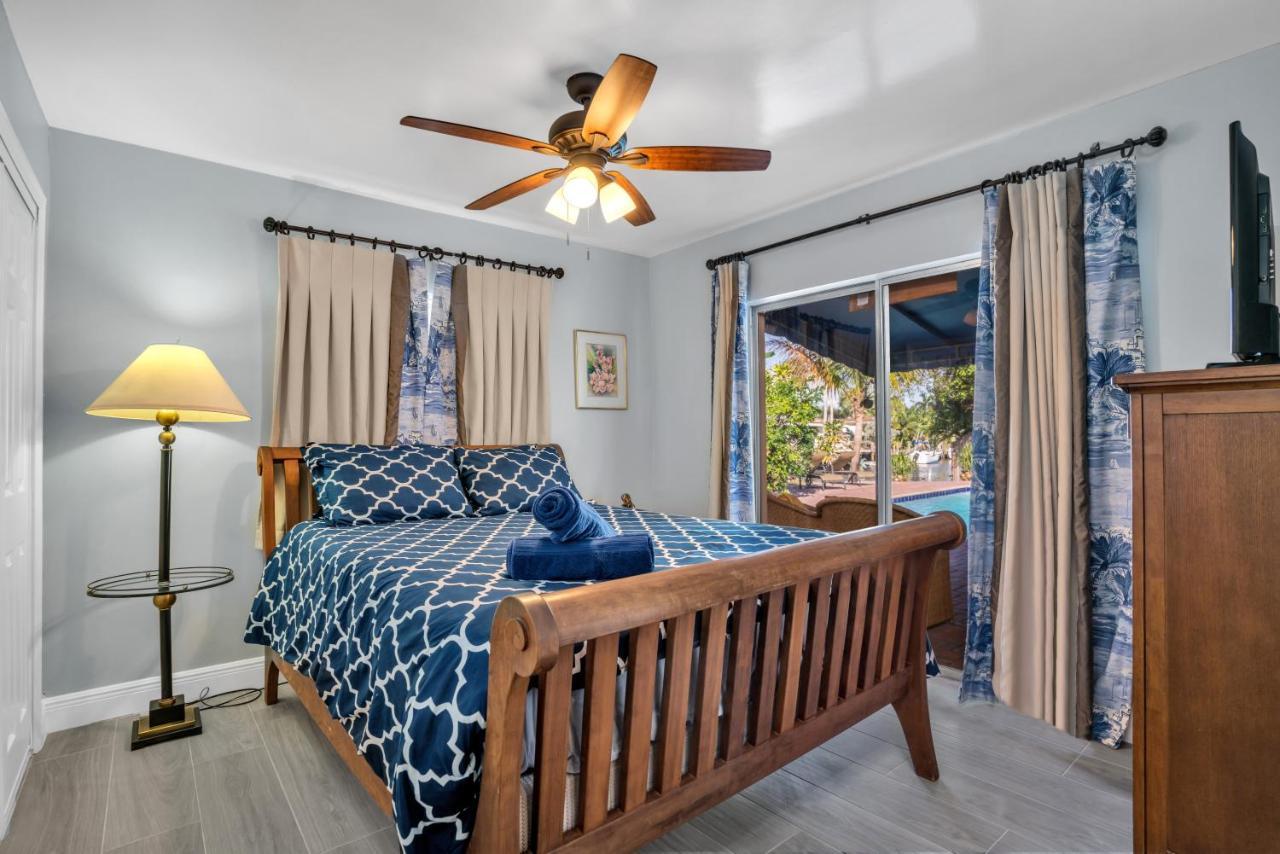 4 Bd Near Beach Spacious Solar Heated Pool Waterfront Home Pompano Beach Εξωτερικό φωτογραφία
